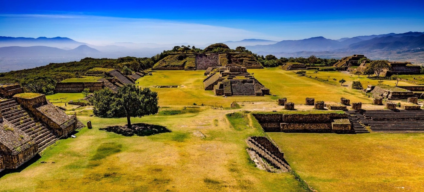 Monte Albán ruins near Oaxaca